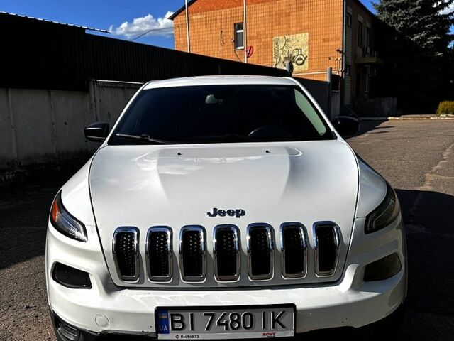 Білий Джип Cherokee, об'ємом двигуна 2.4 л та пробігом 267 тис. км за 12300 $, фото 1 на Automoto.ua