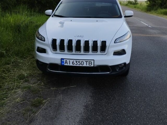 Білий Джип Cherokee, об'ємом двигуна 3 л та пробігом 96 тис. км за 14200 $, фото 1 на Automoto.ua