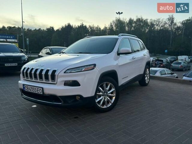 Білий Джип Cherokee, об'ємом двигуна 2.36 л та пробігом 150 тис. км за 14500 $, фото 3 на Automoto.ua