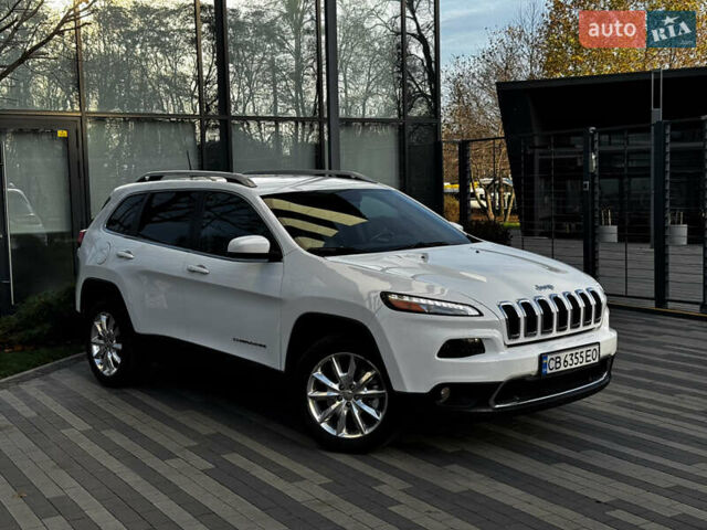 Білий Джип Cherokee, об'ємом двигуна 2.36 л та пробігом 155 тис. км за 13900 $, фото 9 на Automoto.ua