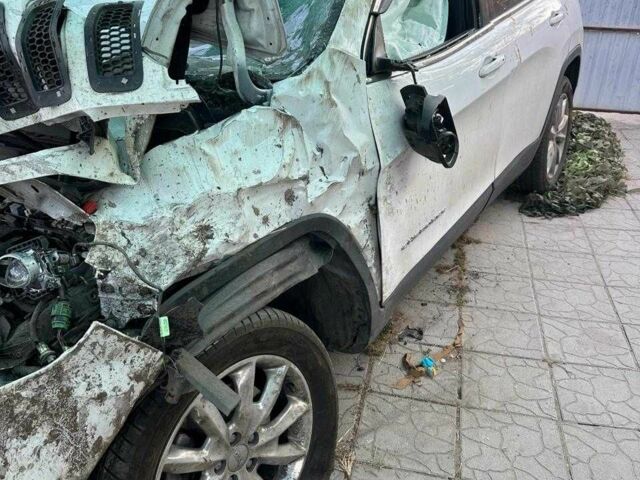 Белый Джип Чероки, объемом двигателя 2.4 л и пробегом 185 тыс. км за 4400 $, фото 5 на Automoto.ua