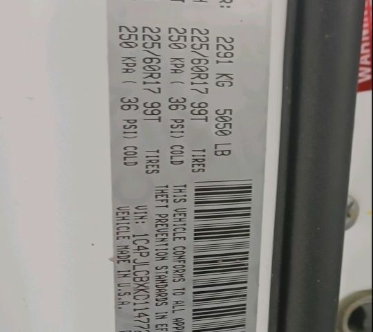 Білий Джип Cherokee, об'ємом двигуна 0 л та пробігом 160 тис. км за 12000 $, фото 7 на Automoto.ua