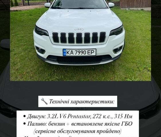 Білий Джип Cherokee, об'ємом двигуна 3.2 л та пробігом 94 тис. км за 19800 $, фото 2 на Automoto.ua