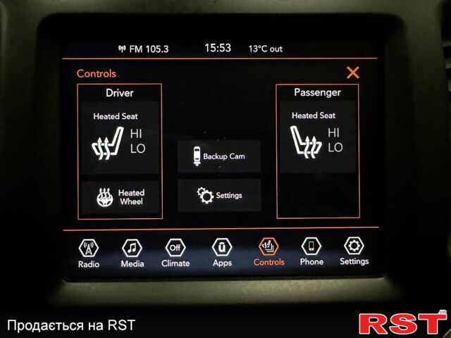Білий Джип Cherokee, об'ємом двигуна 2 л та пробігом 19 тис. км за 24900 $, фото 12 на Automoto.ua
