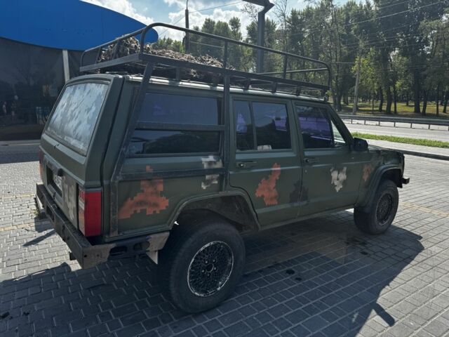 Бежевий Джип Cherokee, об'ємом двигуна 4 л та пробігом 3 тис. км за 4200 $, фото 2 на Automoto.ua