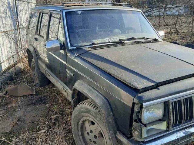 Черный Джип Чероки, объемом двигателя 4 л и пробегом 260 тыс. км за 2750 $, фото 6 на Automoto.ua