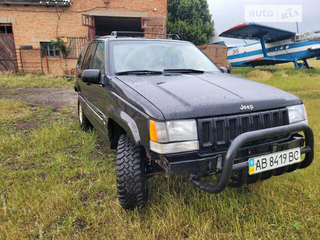 Чорний Джип Cherokee, об'ємом двигуна 4 л та пробігом 500 тис. км за 5500 $, фото 11 на Automoto.ua