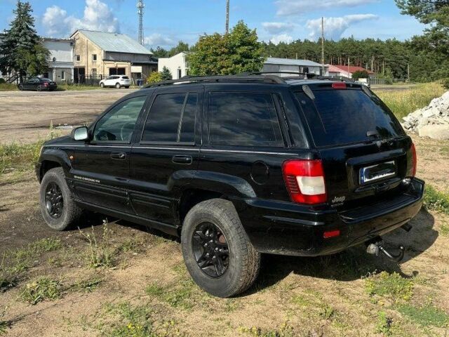 Черный Джип Чероки, объемом двигателя 4.7 л и пробегом 270 тыс. км за 3000 $, фото 2 на Automoto.ua