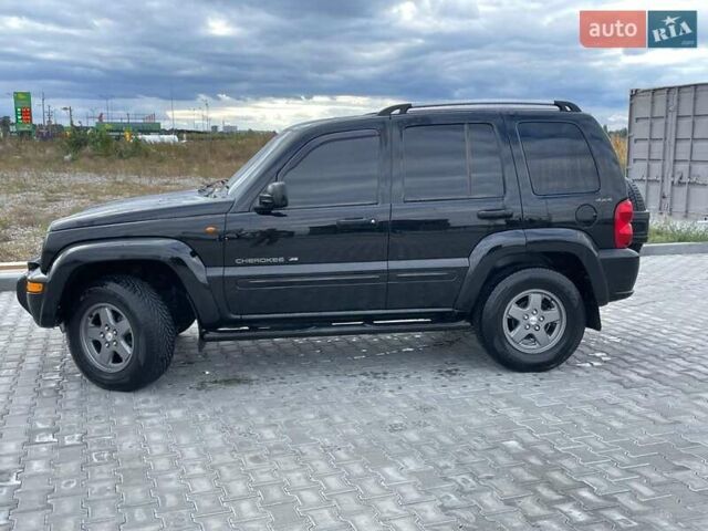 Чорний Джип Cherokee, об'ємом двигуна 2.8 л та пробігом 266 тис. км за 9500 $, фото 3 на Automoto.ua