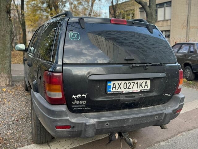 Черный Джип Чероки, объемом двигателя 2.7 л и пробегом 200 тыс. км за 4100 $, фото 3 на Automoto.ua