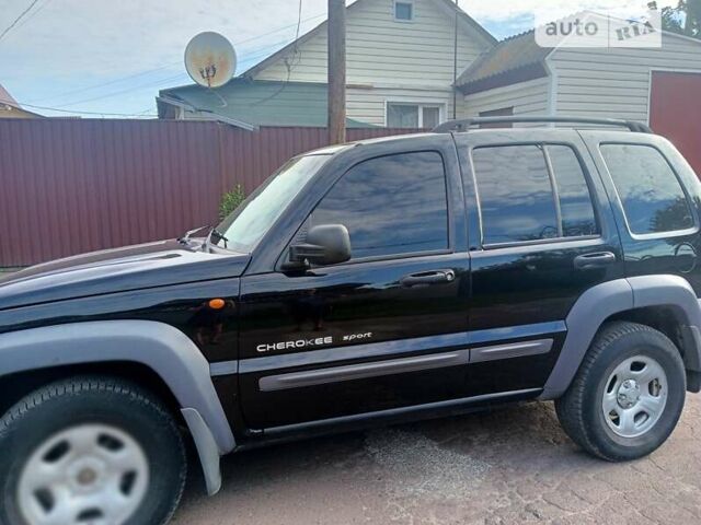 Чорний Джип Cherokee, об'ємом двигуна 2.43 л та пробігом 282 тис. км за 6500 $, фото 1 на Automoto.ua