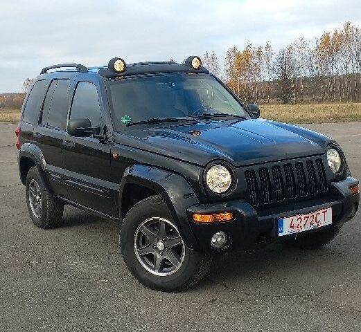 Черный Джип Чероки, объемом двигателя 2.8 л и пробегом 145 тыс. км за 6381 $, фото 2 на Automoto.ua