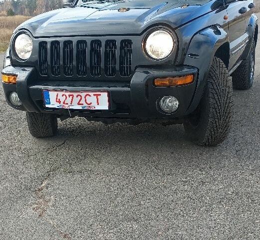 Черный Джип Чероки, объемом двигателя 2.8 л и пробегом 145 тыс. км за 6381 $, фото 1 на Automoto.ua