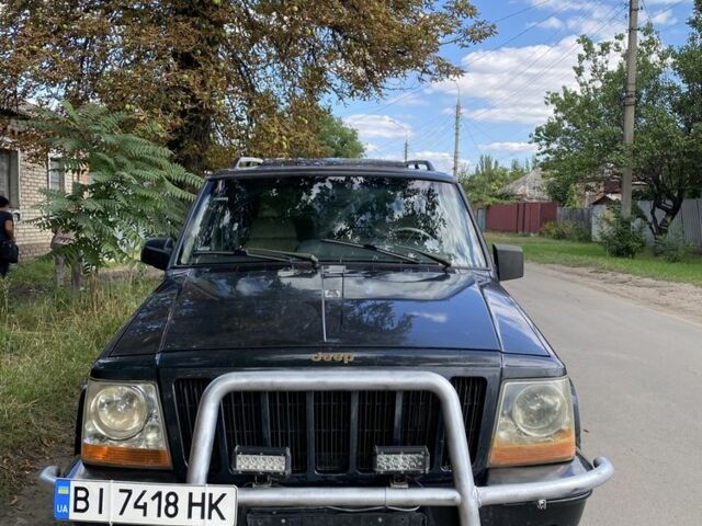 Чорний Джип Cherokee, об'ємом двигуна 2.7 л та пробігом 307 тис. км за 2650 $, фото 3 на Automoto.ua