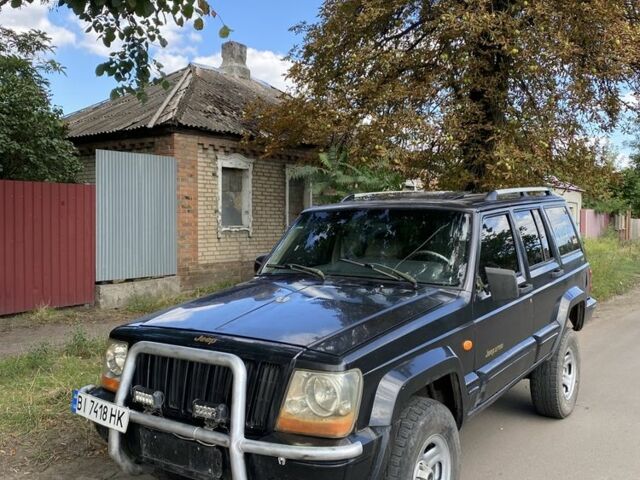 Чорний Джип Cherokee, об'ємом двигуна 2.7 л та пробігом 307 тис. км за 2650 $, фото 1 на Automoto.ua
