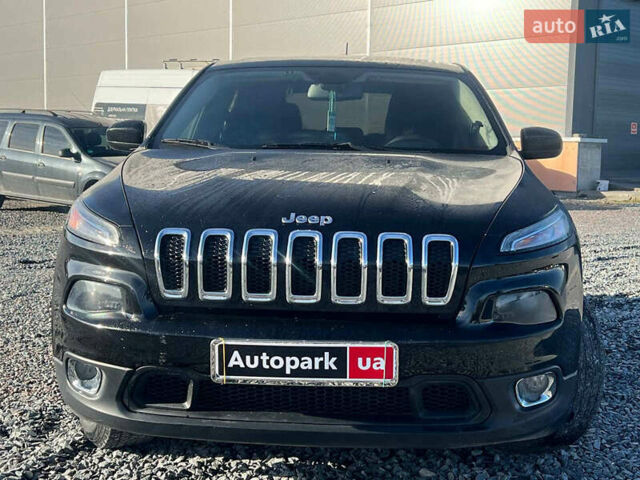 Чорний Джип Cherokee, об'ємом двигуна 2.4 л та пробігом 205 тис. км за 11190 $, фото 1 на Automoto.ua