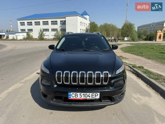 Чорний Джип Cherokee, об'ємом двигуна 2.36 л та пробігом 158 тис. км за 12000 $, фото 1 на Automoto.ua