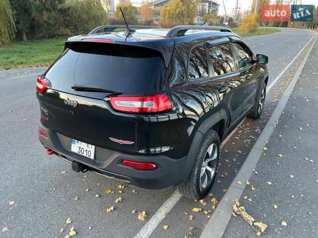 Черный Джип Чероки, объемом двигателя 3.24 л и пробегом 186 тыс. км за 15500 $, фото 8 на Automoto.ua