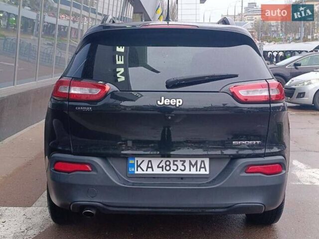 Черный Джип Чероки, объемом двигателя 2.4 л и пробегом 86 тыс. км за 12700 $, фото 5 на Automoto.ua
