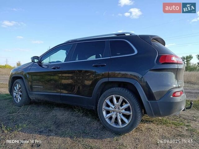 Чорний Джип Cherokee, об'ємом двигуна 2.18 л та пробігом 233 тис. км за 16700 $, фото 1 на Automoto.ua