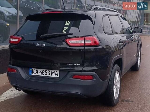 Черный Джип Чероки, объемом двигателя 2.4 л и пробегом 86 тыс. км за 12700 $, фото 3 на Automoto.ua