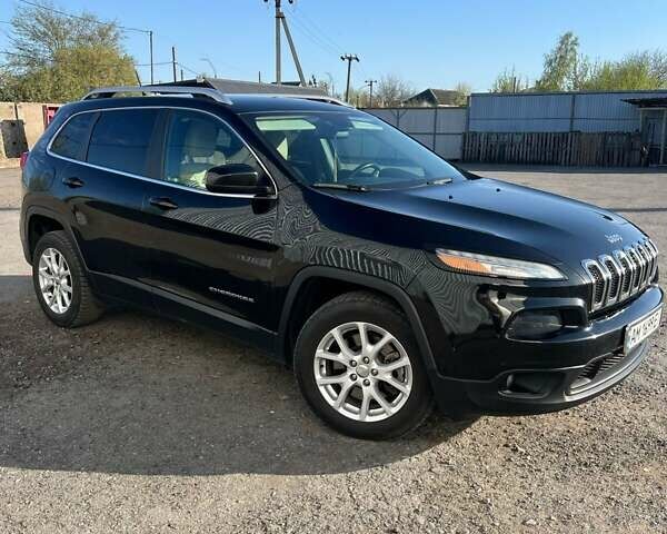 Черный Джип Чероки, объемом двигателя 2.4 л и пробегом 198 тыс. км за 13200 $, фото 1 на Automoto.ua