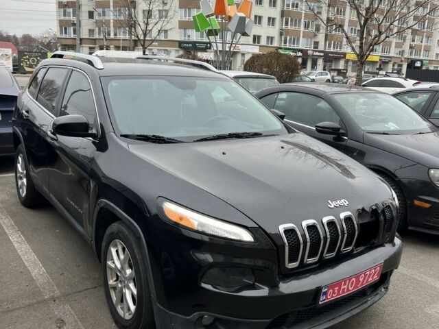 Чорний Джип Cherokee, об'ємом двигуна 2.4 л та пробігом 227 тис. км за 9600 $, фото 1 на Automoto.ua
