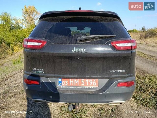 Чорний Джип Cherokee, об'ємом двигуна 2.18 л та пробігом 233 тис. км за 16700 $, фото 2 на Automoto.ua