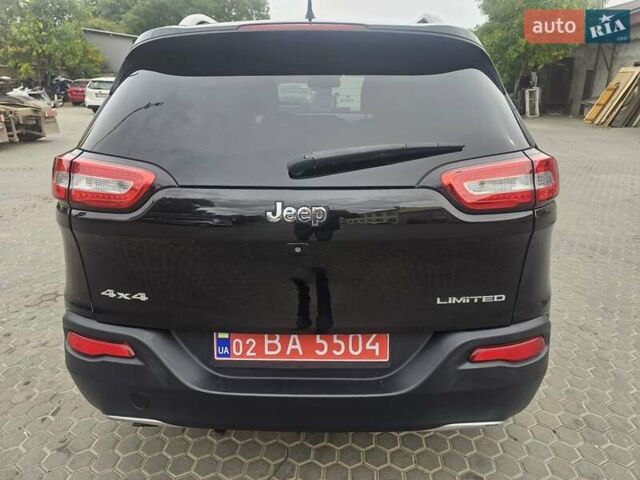 Черный Джип Чероки, объемом двигателя 2.4 л и пробегом 270 тыс. км за 11800 $, фото 3 на Automoto.ua