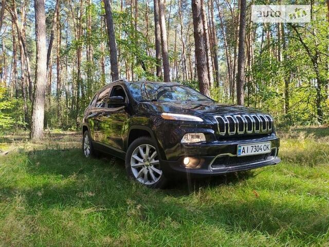 Чорний Джип Cherokee, об'ємом двигуна 2.4 л та пробігом 147 тис. км за 13500 $, фото 2 на Automoto.ua