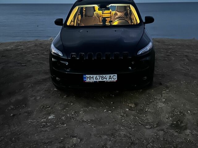 Черный Джип Чероки, объемом двигателя 2.4 л и пробегом 220 тыс. км за 13000 $, фото 6 на Automoto.ua