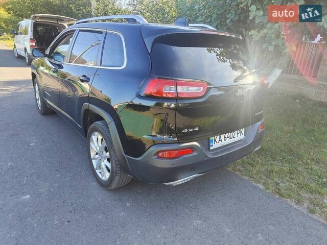 Черный Джип Чероки, объемом двигателя 2.18 л и пробегом 178 тыс. км за 18500 $, фото 4 на Automoto.ua