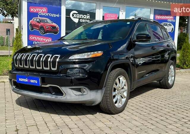 Чорний Джип Cherokee, об'ємом двигуна 2.36 л та пробігом 158 тис. км за 16000 $, фото 1 на Automoto.ua