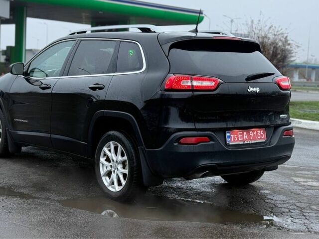 Черный Джип Чероки, объемом двигателя 2.4 л и пробегом 160 тыс. км за 12600 $, фото 5 на Automoto.ua