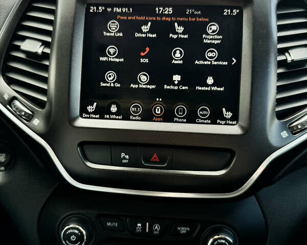 Чорний Джип Cherokee, об'ємом двигуна 1.99 л та пробігом 81 тис. км за 24800 $, фото 27 на Automoto.ua