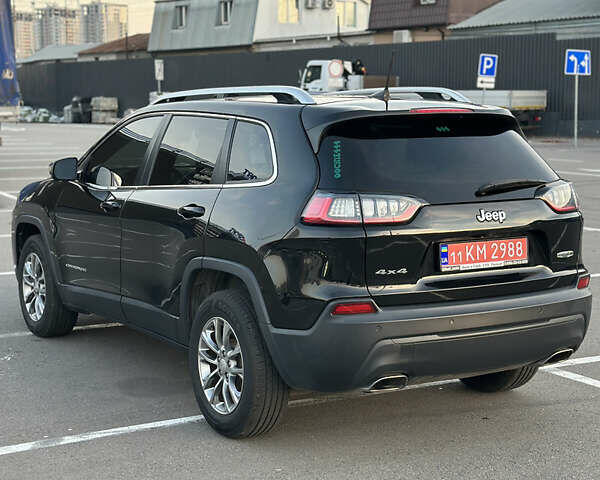 Черный Джип Чероки, объемом двигателя 3.24 л и пробегом 122 тыс. км за 18300 $, фото 3 на Automoto.ua