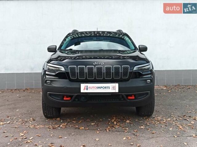 Черный Джип Чероки, объемом двигателя 3.24 л и пробегом 77 тыс. км за 21500 $, фото 1 на Automoto.ua
