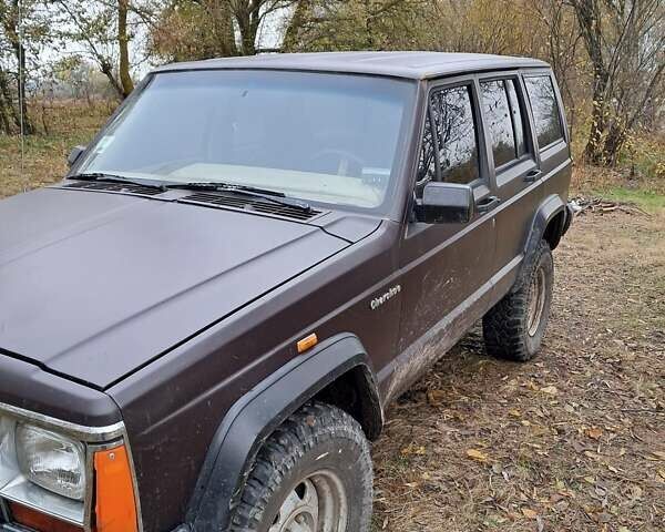 Коричневий Джип Cherokee, об'ємом двигуна 2.1 л та пробігом 382 тис. км за 4800 $, фото 2 на Automoto.ua