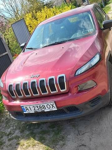 Червоний Джип Cherokee, об'ємом двигуна 2.36 л та пробігом 161 тис. км за 14500 $, фото 1 на Automoto.ua