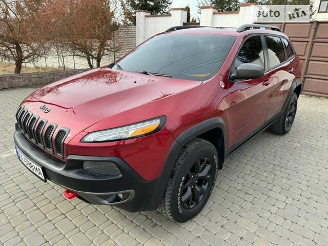 Червоний Джип Cherokee, об'ємом двигуна 3.2 л та пробігом 71 тис. км за 16800 $, фото 5 на Automoto.ua