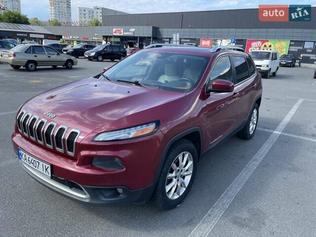 Червоний Джип Cherokee, об'ємом двигуна 2.36 л та пробігом 176 тис. км за 10500 $, фото 1 на Automoto.ua