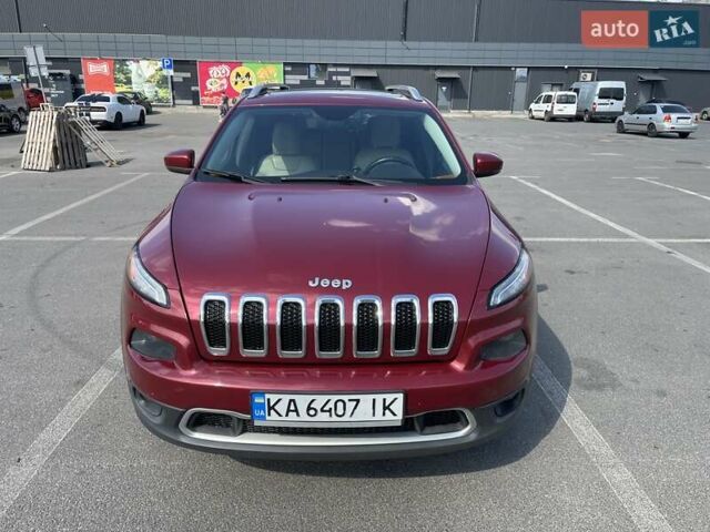 Червоний Джип Cherokee, об'ємом двигуна 2.36 л та пробігом 176 тис. км за 10500 $, фото 2 на Automoto.ua