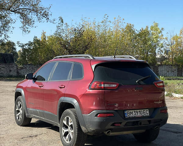 Червоний Джип Cherokee, об'ємом двигуна 3.24 л та пробігом 234 тис. км за 13000 $, фото 4 на Automoto.ua