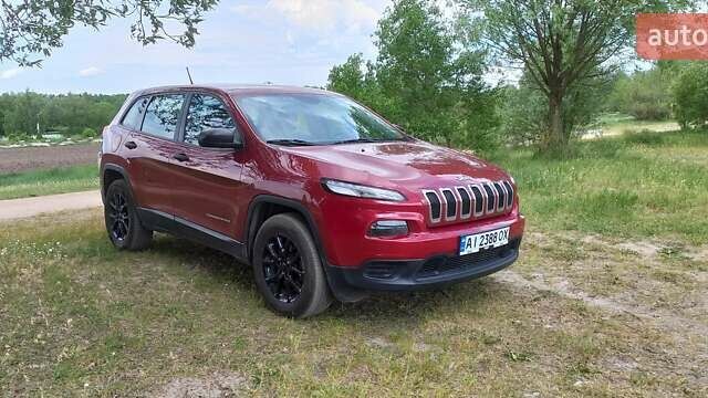Червоний Джип Cherokee, об'ємом двигуна 2.36 л та пробігом 158 тис. км за 15000 $, фото 10 на Automoto.ua