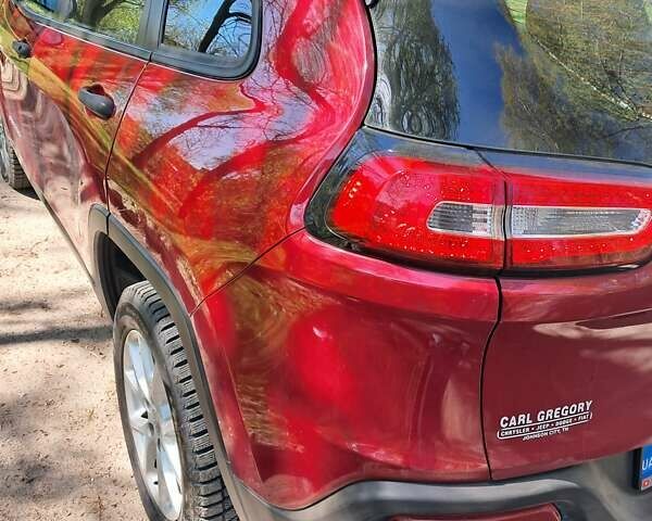 Червоний Джип Cherokee, об'ємом двигуна 2.36 л та пробігом 124 тис. км за 11600 $, фото 6 на Automoto.ua