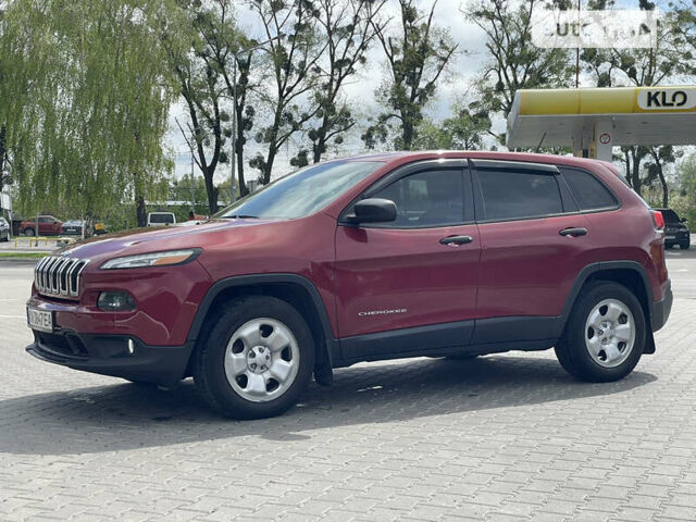 Червоний Джип Cherokee, об'ємом двигуна 2.4 л та пробігом 107 тис. км за 15500 $, фото 11 на Automoto.ua