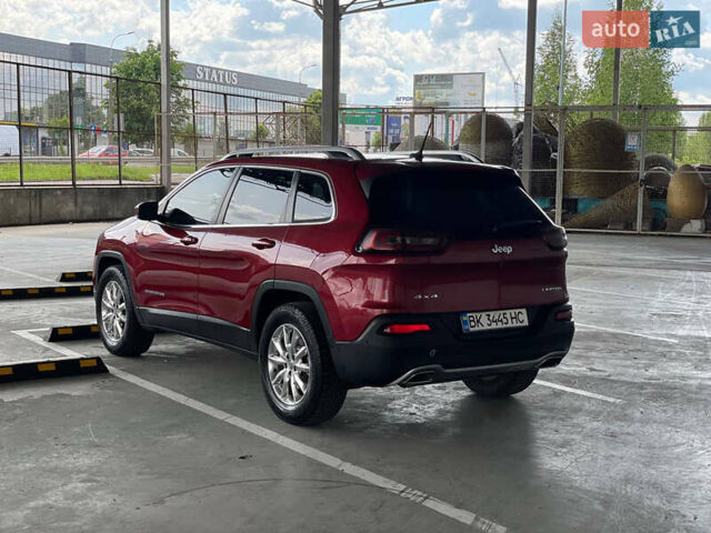 Червоний Джип Cherokee, об'ємом двигуна 3.24 л та пробігом 182 тис. км за 14500 $, фото 4 на Automoto.ua