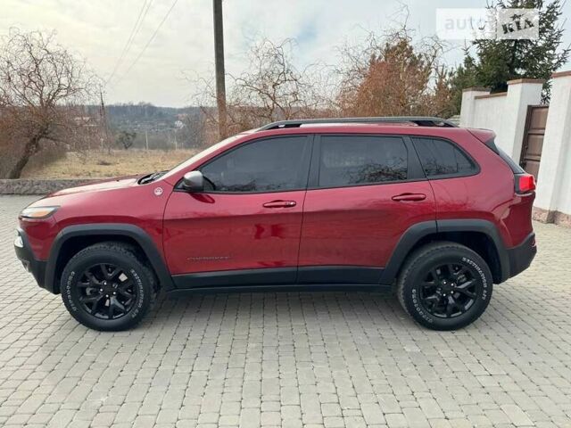 Червоний Джип Cherokee, об'ємом двигуна 3.2 л та пробігом 71 тис. км за 16800 $, фото 1 на Automoto.ua