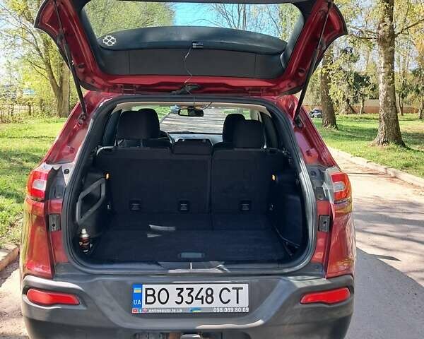 Червоний Джип Cherokee, об'ємом двигуна 2.36 л та пробігом 124 тис. км за 11600 $, фото 15 на Automoto.ua