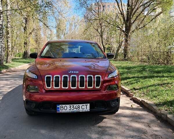 Червоний Джип Cherokee, об'ємом двигуна 2.36 л та пробігом 124 тис. км за 11600 $, фото 12 на Automoto.ua